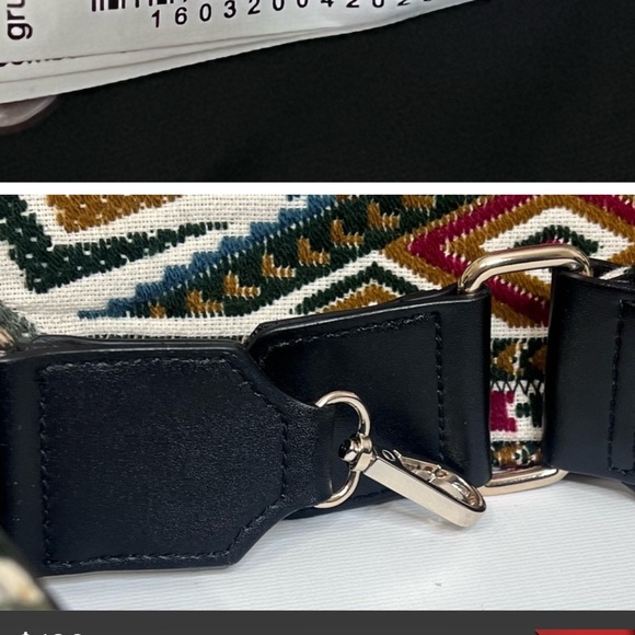 Zara Multicolor Geometric Pattern Bag - Picture 8 of 13